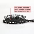 thumbnail image 5 of Halloween Skull Crossbones Pattern Hair Brush,Girls Detangling Hair Brush,Glide Through Tangles with Ease for Wet & Dry Hair,8.8"X2.8", 5 of 7