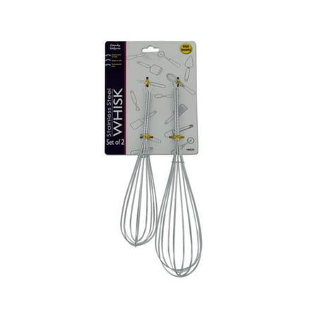 

Bulk Buys Metal Whisk Set - Pack of 48