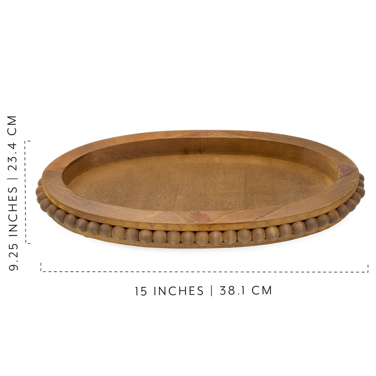 SERAL DIZAINE Oval Wood Water – Religious Keepsake From Lourdes