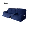 thumbnail image 2 of Housse de Fauteuil Inclinable 3 Places 2024 avec Console, Housse Antidérapante pour Animaux, Housse de Fauteuil Inclinable Séparé, Protège-Meubles pour Fauteuil Inclinable, 2 of 8