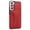 Red, variant on TECH CIRCLE Galaxy S23 Case 2023 6.1" - Classic Leather Kickstand Case with Card Slot, Black