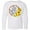 AA-White, variant on Inktastic My Great Grandma Loves Me with Sunflower Wreath Long Sleeve Youth T-Shirt