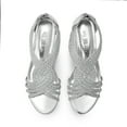 thumbnail image 3 of DREAM PAIRS Womens Open Toe Espadrilles Dressy Platform Sandals Slip on Elastic Ankle Strap Wedges Sandals, 3 of 7
