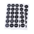 thumbnail image 4 of 144 Kitchen Spice Jar Labels, Round Preprinted Seasoning Label Stickers + Numbers for Kitchen Organization and Storage (Water Resistant, Write On, Reusable), 4 of 5