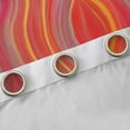 thumbnail image 4 of Castle Fairy Ombre Stripes Curtains Pack of 2 (42x84 Each),Gradient Curtains Blackout, 4 of 6