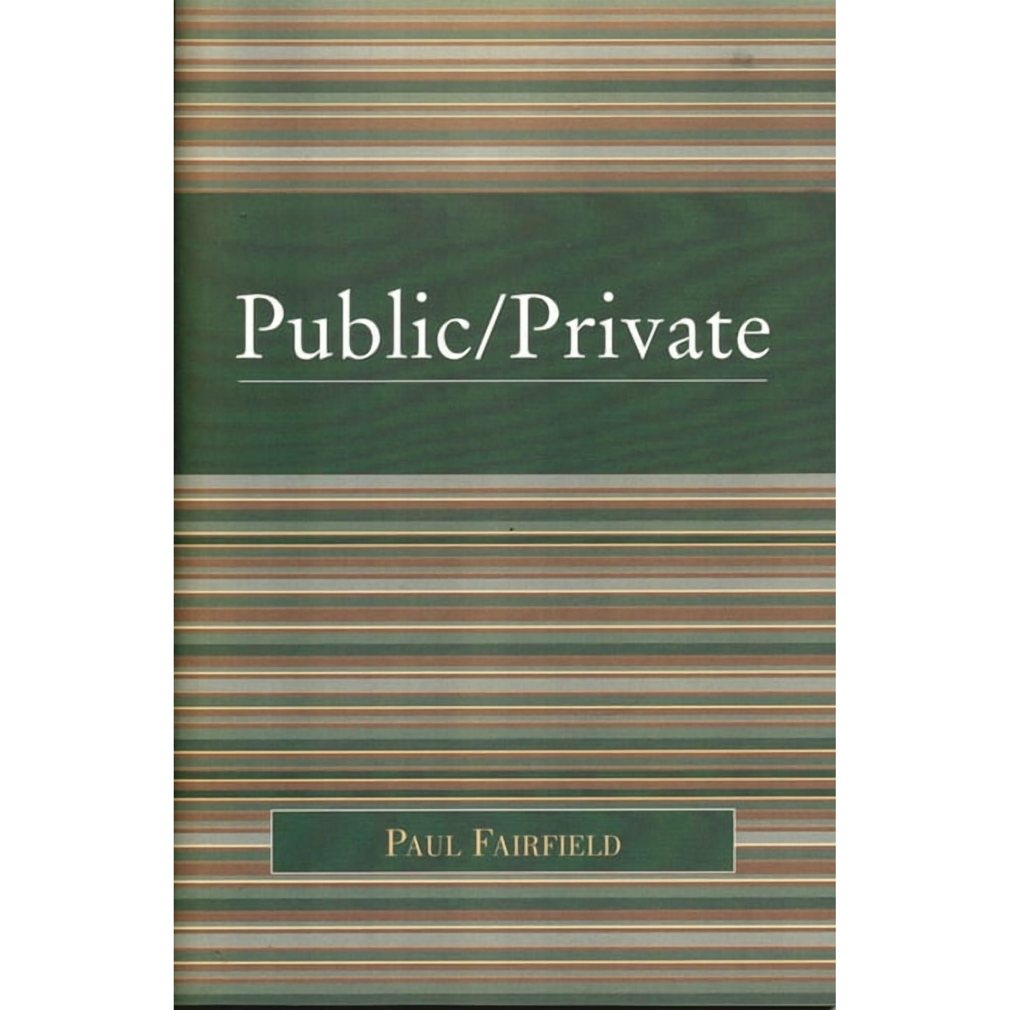 Public/Private (Hardcover)