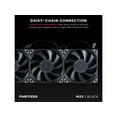thumbnail image 3 of Phanteks M25-120 fan, High-Airflow radiator performance, PWM control up to 2000RPM, Daisy-Chain cable, Black,3 Pack, 3 of 5