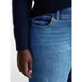 thumbnail image 4 of Terra & Sky Women's Plus Size Bermuda Shorts, 9" Inseam, Sizes 16W-26W, 4 of 5