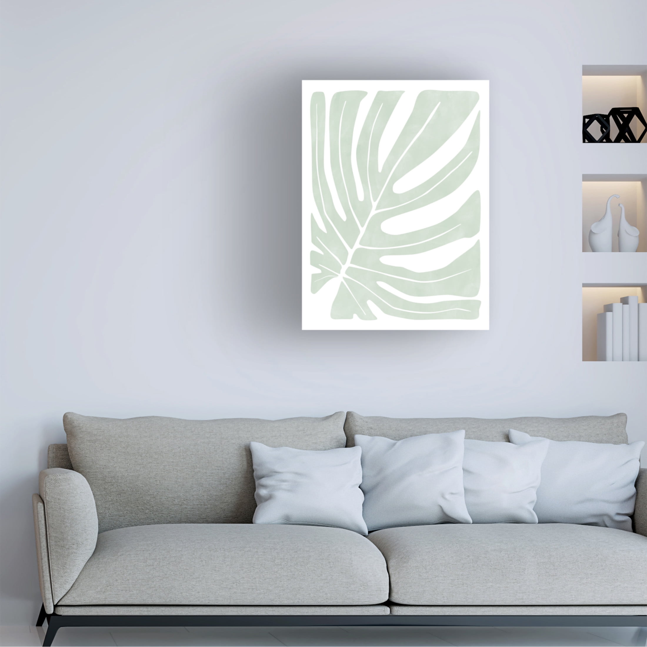 Trademark Fine Art Elena Ristova Green40 Canvas Wall Art