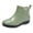 Green, variant on Women's Chunky Platform Rain Boots Anti Slip Thick Sole Casual Walking Fishing Garden Work Shoes