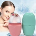thumbnail image 3 of Rouleau de Massage Facial en Silicone pour Soins de la Peau et Beauté, Rouleau de Glace pour le Visage, 3 of 8