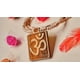 thumbnail image 3 of Kamada Combination of Om Namah Shivay Tulsi (Basil) Pendant mala and exquisite Tulsi (basil) mala,Spritual Pendant Necklace for Women and Men, 3 of 5