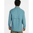 thumbnail image 3 of Ozark Trail Men's and Big Men's Upstream Shirt with Long Sleeves, Sizes S-3XL, 3 of 6