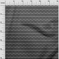 thumbnail image 3 of oneOone Cotton Flex Gray Fabric Chevron Sewing Craft Projects Fabric Prints By Yard 40 Inch Wide, 3 of 4