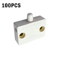 thumbnail image 2 of Sidaley Interruptor de luz de armario, interruptor de reinicio automático, interruptor de Control de puerta de armario doméstico, interruptor de luz de Electrónica Blanco 100 piezas, 2 of 6