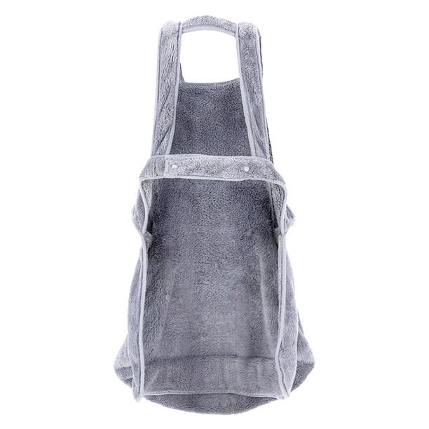 Billuyoard Cat Holder Carrier Apron Indoors Sling Comfort Accompany Fleece Hands-Free Suministros para perros
