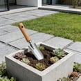 thumbnail image 4 of Truelles de Jardin Outil à Main en Acier Inoxydable Mini Truelle pour Désherber Planter Récolter Ail Rempoter Sol Extérieur, 4 of 6