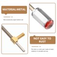 thumbnail image 3 of OULII 1Set Easy to Install Silver Viola Bow Part for Music Practice, 3 of 8