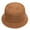 Coffee, variant on Eoperou Bucket Hat Folding Plain Low Profile Solid Color Casual Keep Warm Corduroy Winter Thermal Men Women Fisherman Cap for Outdoor