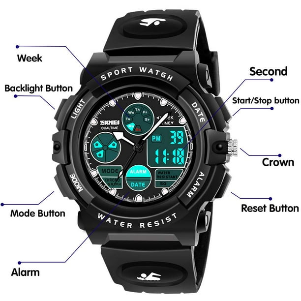 Digital watch for 6 year old boy 2025