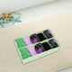 thumbnail image 5 of Caja de almacenamiento de calcetines, organizador de cajones de plástico, separador de cajones para sujetadores, máxima comodidad, 5 of 9