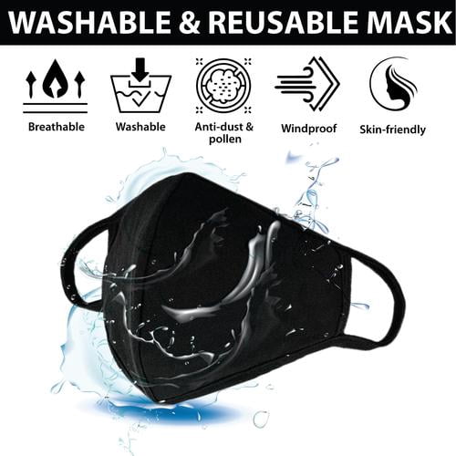 BisonLife Safety Kit for Adults -Set of 10 Face Shields, 6 Cloth Center Ceam Face Covers for Men/Women