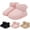 Beige, variant on Girls Boys Snow Boots Fleece Lined Winter Warm Ankle Booties Toddler Baby House Slippers 0-6Y