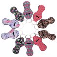 thumbnail image 2 of HURRISE Pinces Porte-Clés pour Rouge à Lèvres, Porte-Rouge à Lèvres 10 Pcs Protection de Porte-Clés Motif de Couleur Housse de Rangement Accessoires de Décoration, Porte-Clés Protection de Rouge à Lèvres, 2 of 8