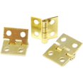 thumbnail image 4 of 50PCS Miniature Dollhouse Hinges Jewelry Box Tiny Hardware Accessories with 200PCS Screws (Gold), 4 of 7
