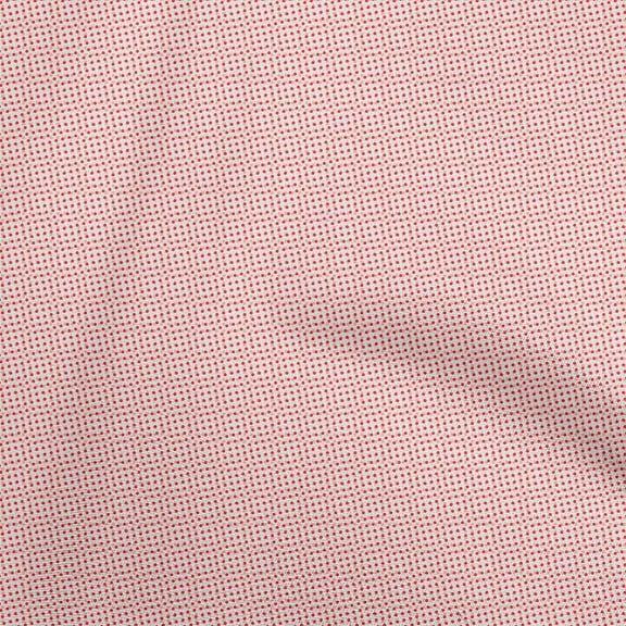 oneOone Cotton Jersey Red Fabric Dot Craft Projects Decor Fabric Printed By The Yard 58 Inch Wide