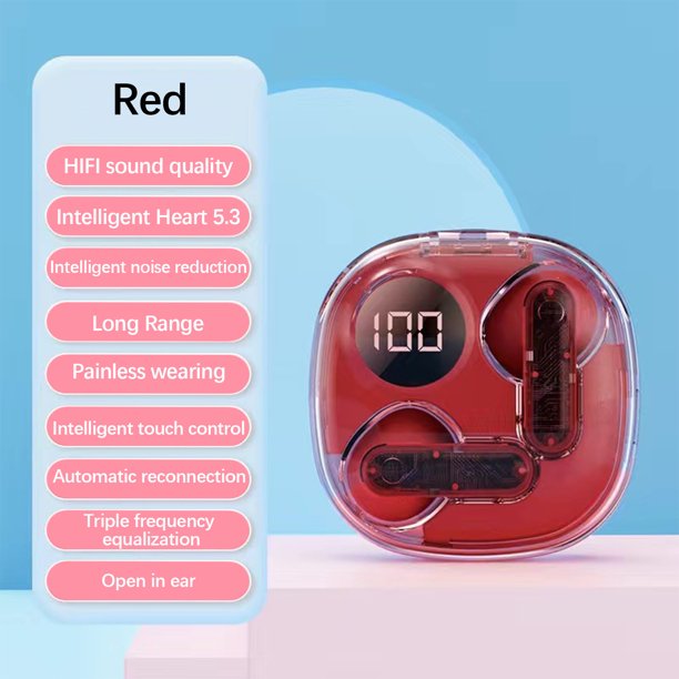 Auriculares Bluetooth, Auriculares inalámbricos, Auriculares Bluetooth, Auriculares intrauditivos, Auriculares deportivos para juegos, Auriculares para smartphones, Auriculares con cancelación de ruid