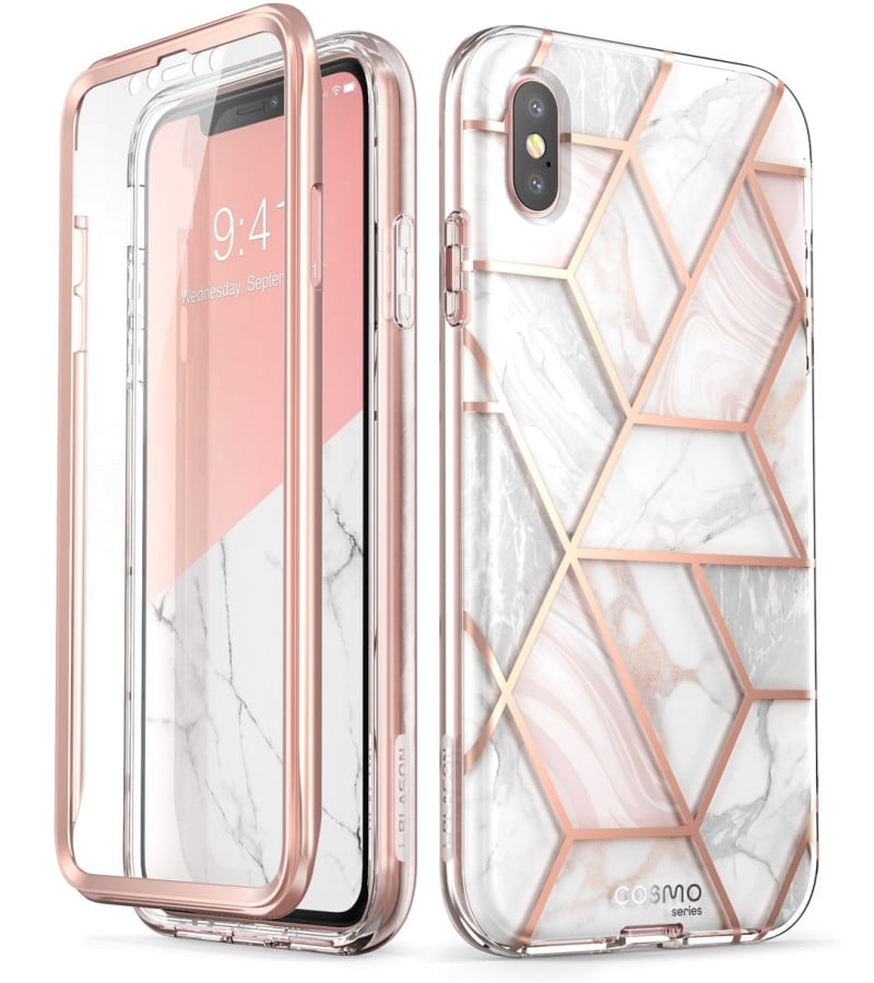 Transparent Hardback Shell Soft TPU Bumper Premium Protective Case for iPhone XS Max Acrylic iPhone XS Max Case Crystal Clear HD Shock-Absorption Protective Cover iSOUL Clear Case for iPhone XS Max