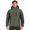 Green, variant on Men's Mountain Ski Jacket Waterproof Fleece Liner Snow Coat Warm Winter Windproof Hooded Raincoat XL