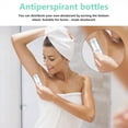 thumbnail image 3 of Luxshiny 5Pcs Portable Empty Plastic Bottles for Homemade Deodorants and Creams with Unique Dispenser Design, 3 of 8
