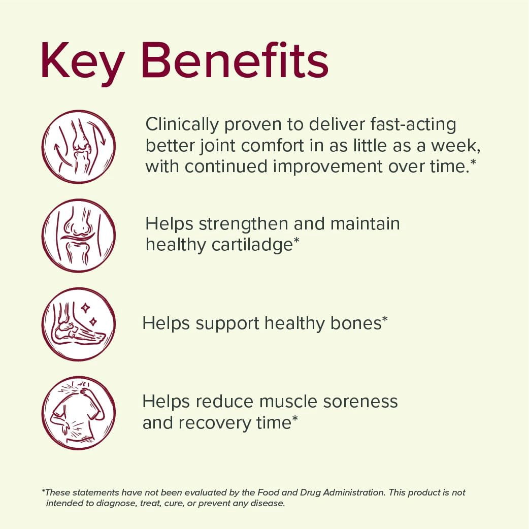 Sur Joint Support FruiteX-B Tart Cherry Capsules - Vegan Fast-Acting Relief for Better Joint Comfort and Mobility - Whole Tart Cherry and Calcium Fructoborate, Muscle Recovery (120 Capsules)