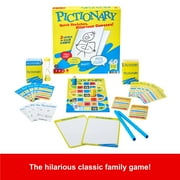 Pictionary Board Game, Drawing Game for Kids, Adults & Game Night with Dry Erase Markers & Boards