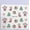 2158, variant on Explosion models Christmas series water transfer nail stickers nail stickers full stickers nail jewelry watermark stickers