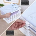 thumbnail image 4 of Tshirt Organizer for Clothes Storage, Clothes Folding Board, Stackable Closet Organizer with Easy Access, Shirt Folder Board with Non-Slip Card Slot Plastic Closet Storage Organizers, 4 of 8