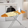 thumbnail image 2 of HELLHERO Pumpkin Iron Pad Board Cover 15" x 54" Fastener Straps Ironing Board Protector Universal Fit for Home Use, 2 of 6
