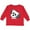 Red, variant on Inktastic Shih Tzu Sweetie Boys or Girls Long Sleeve Toddler T-Shirt