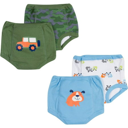 Gerber Baby Toddler Boy 4-pack Cotton Tr