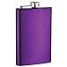 thumbnail image 2 of 8oz Stainless Steel Hip Flask, Purple, 2 of 4