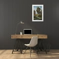 thumbnail image 3 of Holsinger, Joel 16x24 White Modern Wood Framed Museum Art Print Titled - Around the Bend, 3 of 4