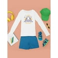 thumbnail image 3 of Shark With A Headset Long Sleeve Toddler -Image by Shutterstock,  2 Toddler, 3 of 4