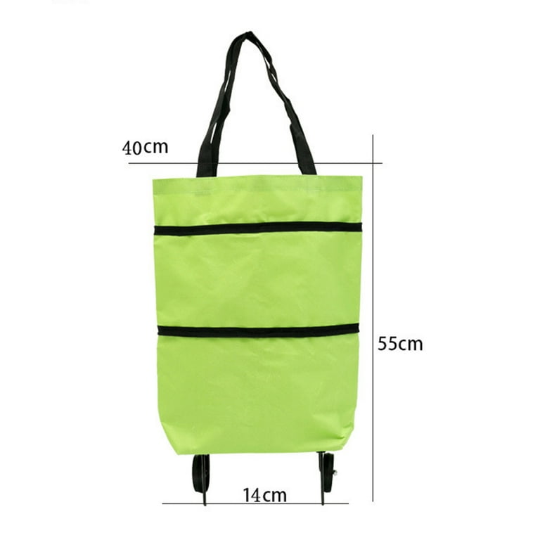 RADARBULLE Shopping bag with wheels, black, 13x9 ½x26 ¾/1285 oz