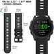 thumbnail image 2 of Bracelet For Forerunner 745, 22mm Silicone Replacement Strap For Garmin Venu 2/garmin Vivoactive 4/forerunner 745 BandVenu 2, 2 of 5