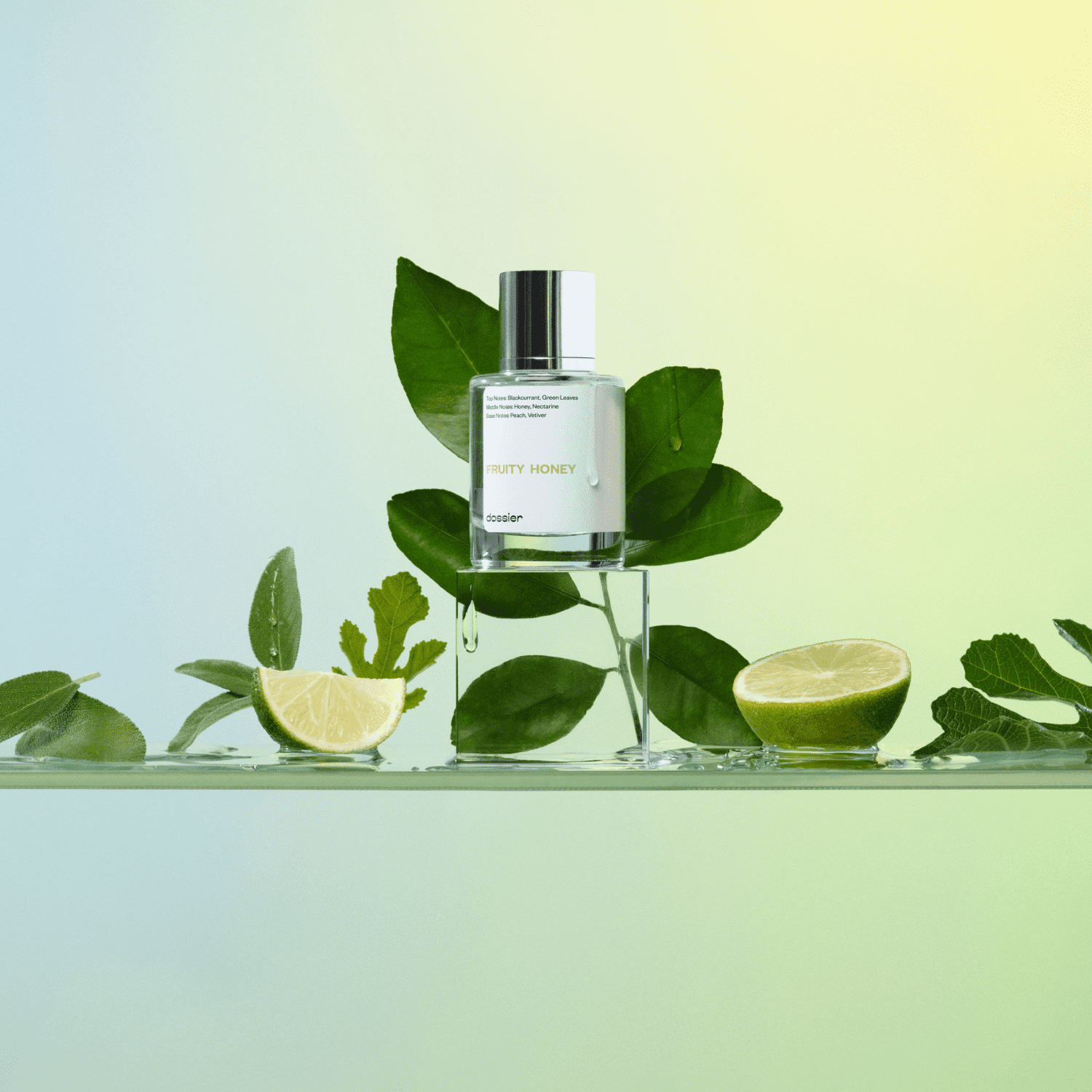 Dossier Fruity Honey Eau De Parfum, Inspired by Jo Malone's Nectarine Blossom & Honey, Unisex Perfume, 1.7 oz