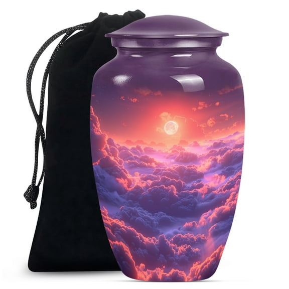 SUBSH Burial Urns for Adult Human Ashes - Funeral Urn Ashes - Human Cremation Urns - Urns for Ashes Adult Female Mom - Adult Urns for Men