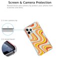 thumbnail image 3 of Orange Swirl Case Compatible with iPhone 11 pro,Unique Art Design TPU Shock-proof Full Cover, 3 of 5