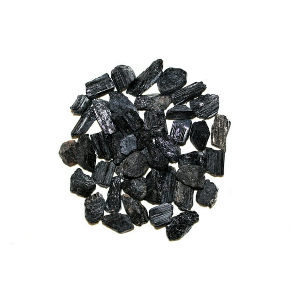 Black Tourmaline Rough Natural Stones 4 oz-5 lbs Bulk Wholesale Crystal Raw